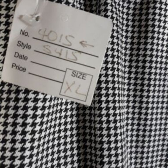 Uncommon Threads #4015 Durable Detailed Chef Pant in "Houndstooth" Size XL 36x33 - Picture 8 of 10